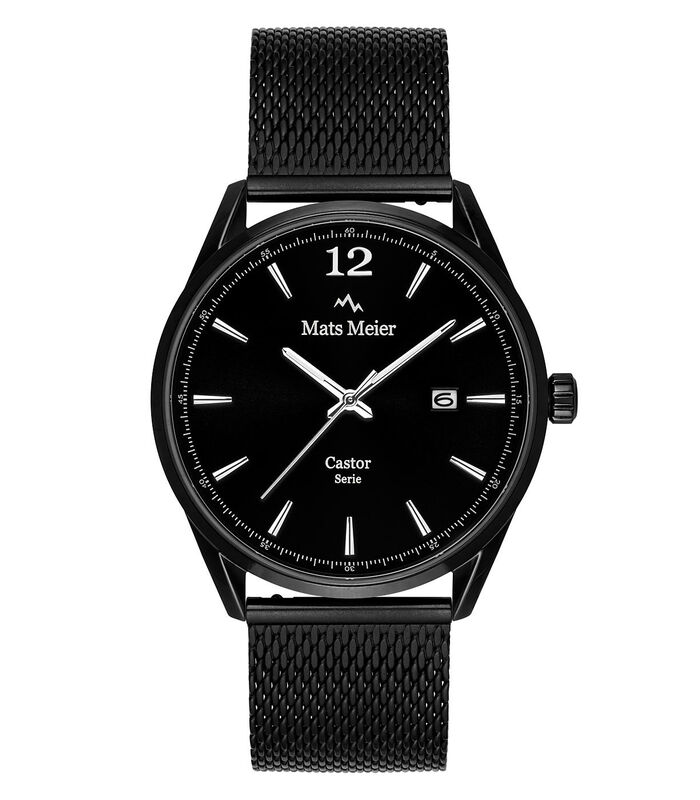 Castor Horloge Zwart MM01008 image number 0