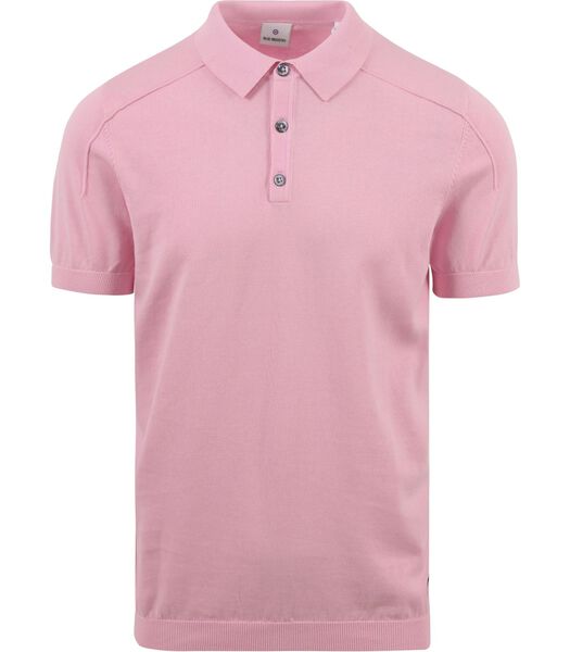 Blue Industry Polo Knitted Rose