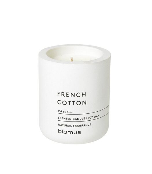 Bougie parfumée  Fraga 8 cm / ø 6,5 cm - Coton français