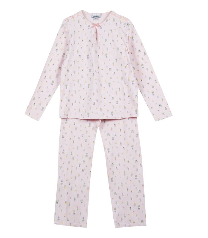 Pyjama  en maille manches longues image number 0