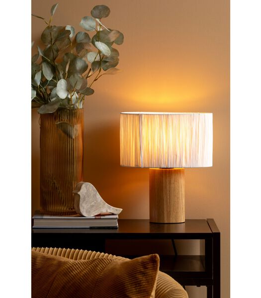 Lampe de Table Sheer Oval - Blanc - Ø21cm