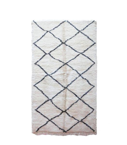 Tapis Berbere marocain pure laine 160x 249  cm