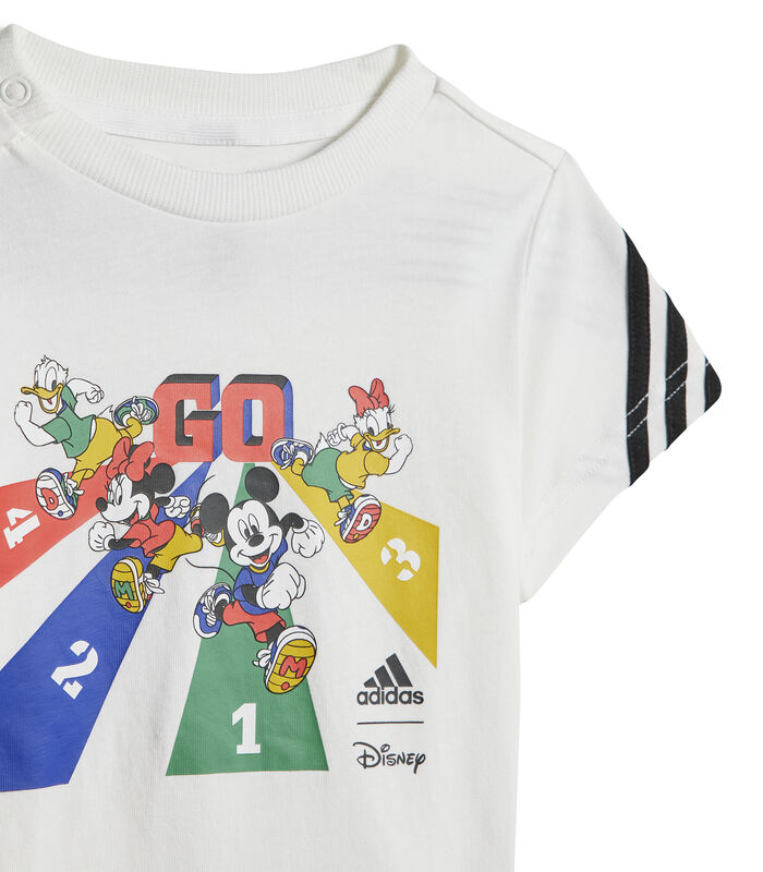 Baby t-shirt en korte broek set Disney Mickey Mouse image number 1