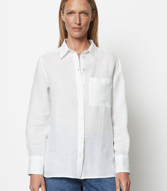 Linnen blouse regular image number 1