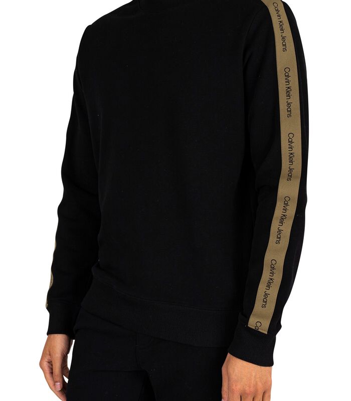 Sweatshirt met contrastband image number 1