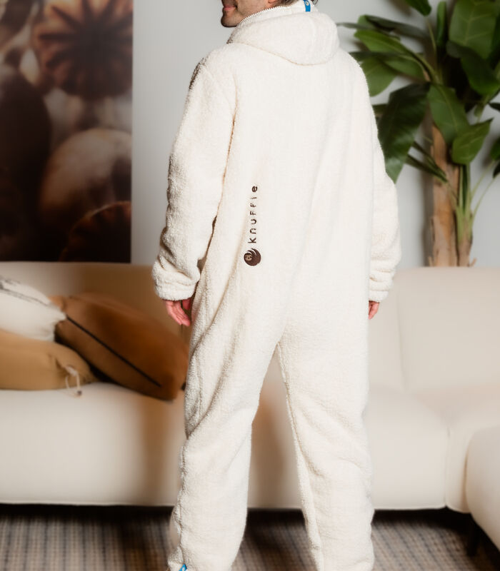Knuffle Fleece Grenouillère / Onesie - couleur Blanc - taille XS image number 4