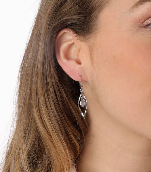 Femmes - Pendentif d'oreille avec placage - Cristal