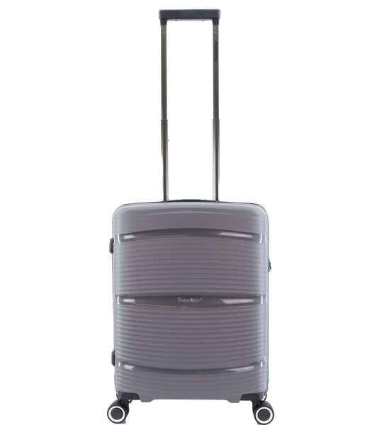Taupe Handbagage Koffer 55.5cm (S) 8 wielen