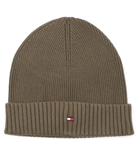 Tommy Hilfiger Bonnet Knitted Vert Army