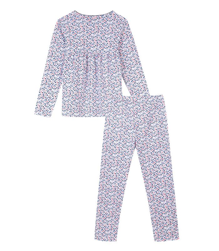 2 delige bedrukte lange pyjama Oeko-Tex image number 1