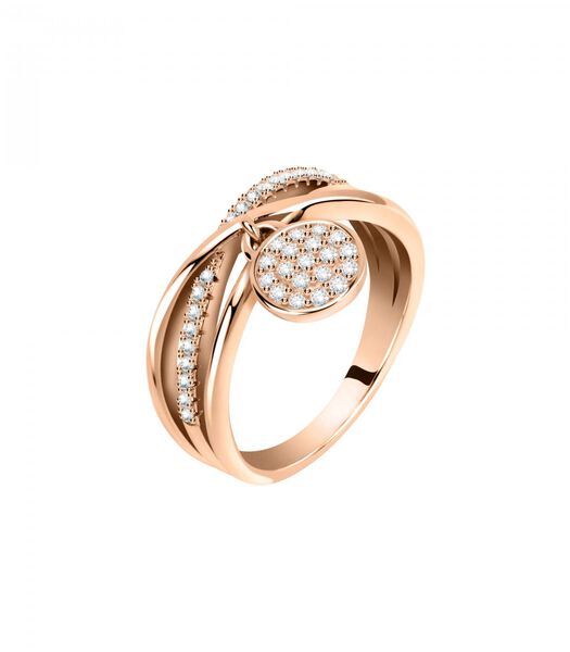 ESSENTIAL Ring Rosé zilver 925