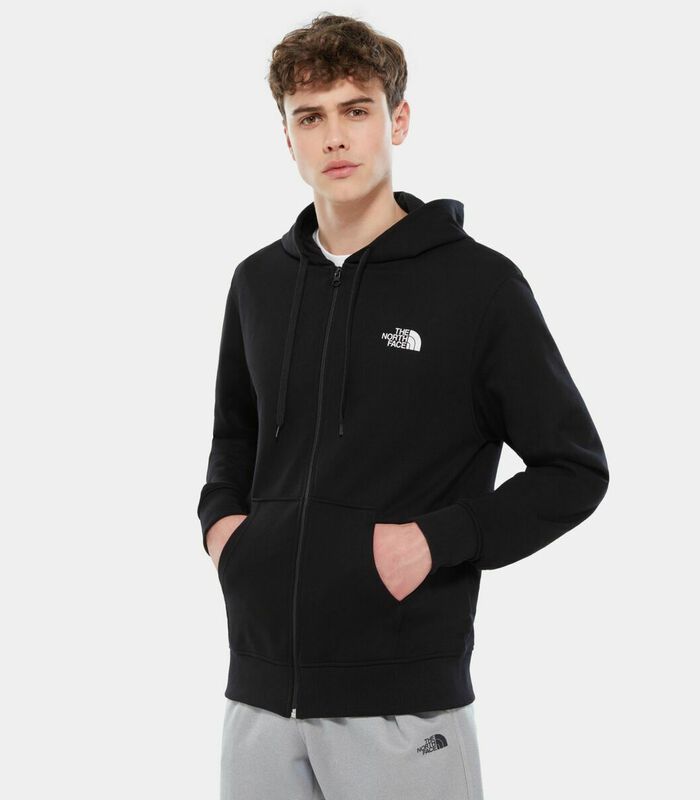 Rits hoodie Coton image number 1