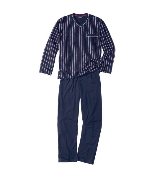 Pyjama  à rayures bleues