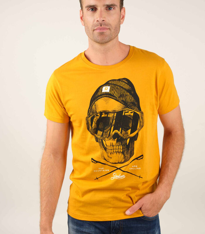 LANDY - Katoenen T-shirt met ronde hals image number 0