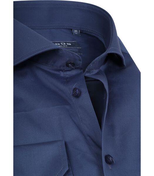 Ledub Overhemd Donkerblauw