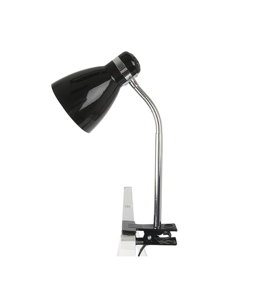 Clip on lamp Study - Metaal Zwart - 34x11,5cm
