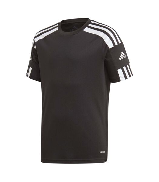 T-Shirt Adidas Sport Squad 21 Jsy Y Zwart/Zwart/Wit