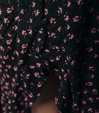 Tyra Flower robe noir image number 2