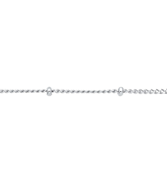 Halsketting Dames Choker Bol Basis Minimaal Trend In 925 Sterling Zilver image number 1