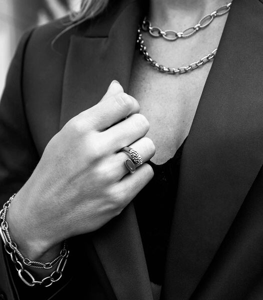 Femmes - Bracelet basique avec placage - Sans pierre