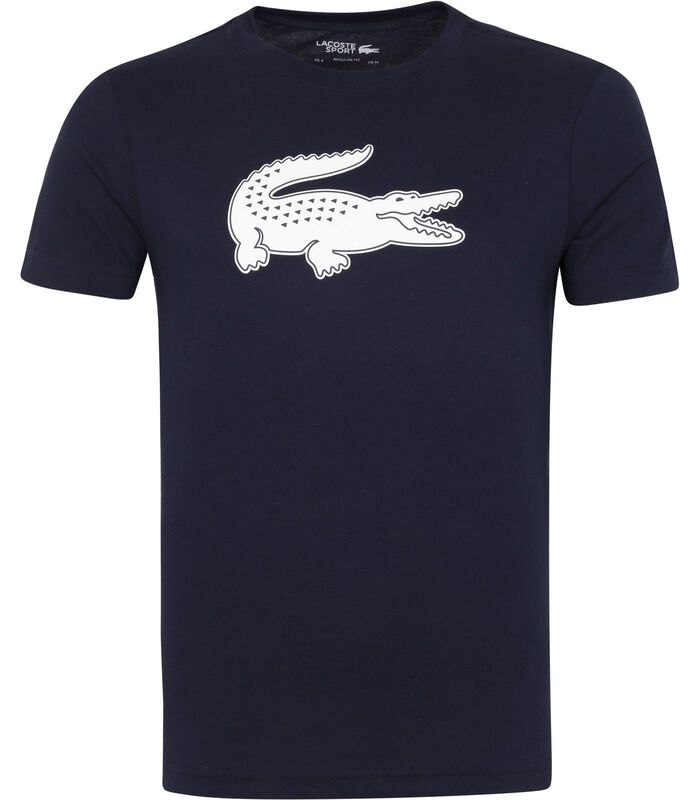Lacoste Sport T-Shirt Jersey Donkerblauw image number 0