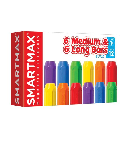 SmartMax XT set - 6 barres moyennes + 6 barres longues