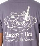 Hamburgers In Bed Grafisch T-Shirt image number 4