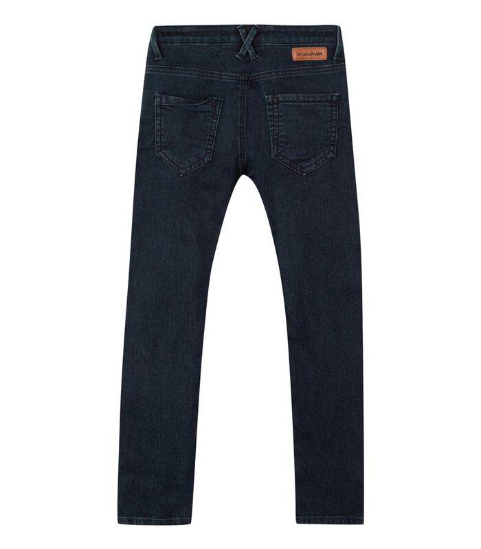 5 pocket slim fit jeans, licht verschoten image number 1