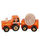 Wooden toy "Tractor" image number 2