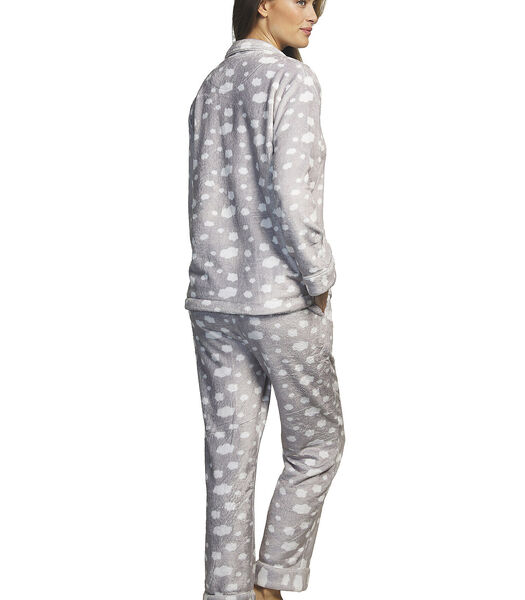 Pyjama pantalon chemise manches longues Polar Joven