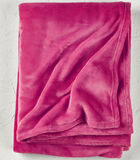 Fleece deken Snuggly Cerise - 150 x 200 cm - Roze image number 0