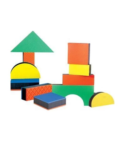 Jumbo Texture Blocks - 16 pièces
