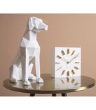 Ornement Origami Dog - Blanc - 23,3x12,8x25,4cm image number 1