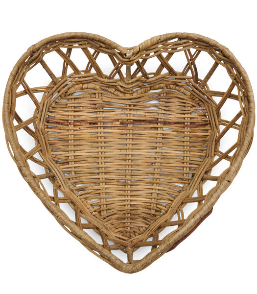 Broodmand Riet - Rustic Rattan Lovely Bread Basket - Naturel