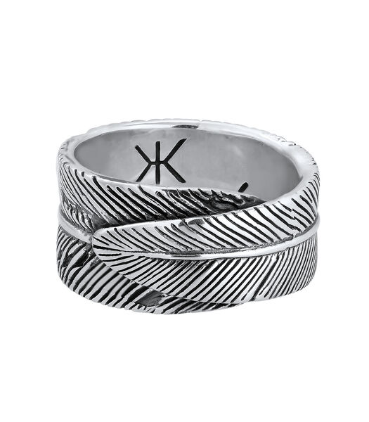 Ring Mannen Veer Statement Chunky Vintage Trend Solid In 925 Sterling