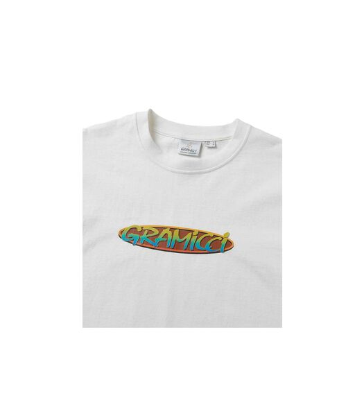 T-shirt Oval Homme White