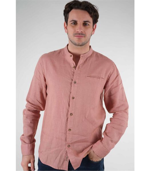 OASIS - Chemise col mao manches longues