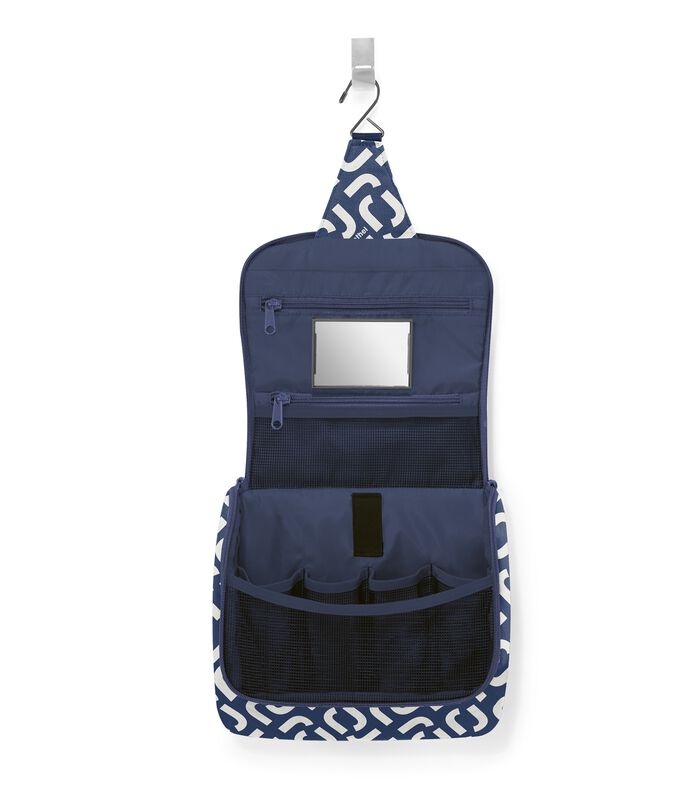 Toiletbag - Toilettas - Signature Navy Blauw image number 1