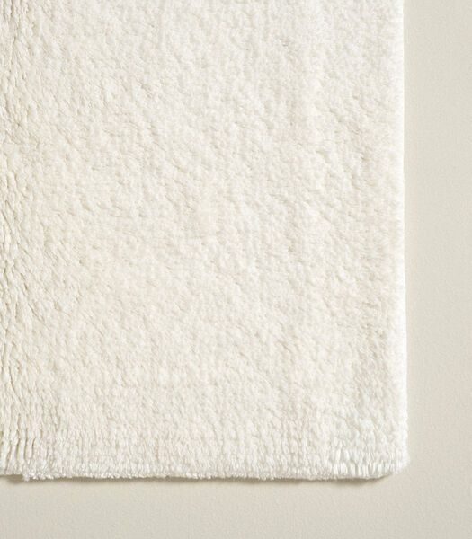 Tapis de bain Bubble chantilly 50x80 cm coton - Blanc - Kiabi - 19.90€