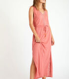 ERMAN CARAIVA lange roze jurk image number 0