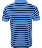 Polo Cold Dye Stripes Blauw image number 3