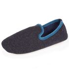 Grijs/blauwe pantoffels image number 0