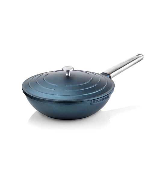Poêle à wok  Performance Bravery Blue - ø 28 cm - Revêtement antiadhésif standard