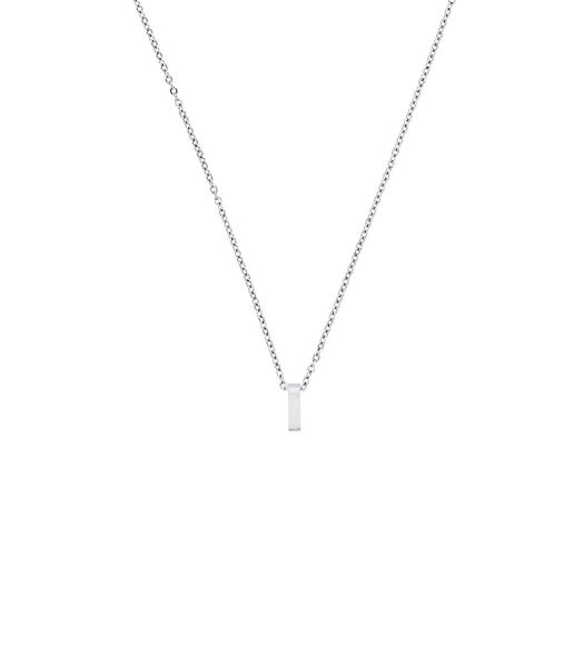 Ketting met hanger Unisex, Roestvrij staal, I