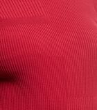 Rode trui met rechte col GIMILI image number 4