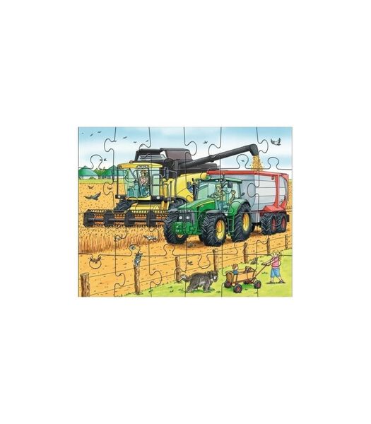 HABA Puzzles Tractor & co.