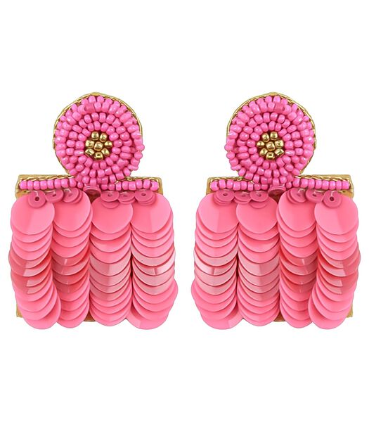 Boucles d'oreilles 'Bolero Pink'
