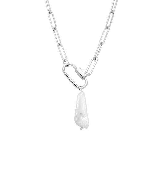 Ketting Perle Staal 47cm