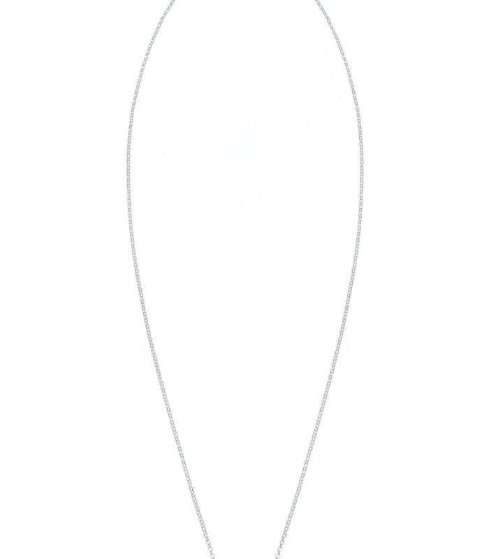 Halsketting Dames Infinity Hanger Oneindig Met Diamant (0.03 Ct.) In 925 Sterling Zilver image number 2