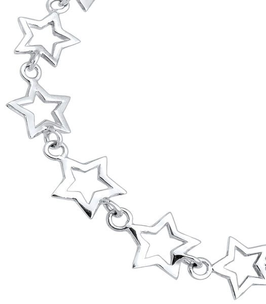 Bracelet Femmes Étoile Astro Cut-Out En Argent Sterling 925